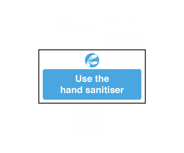 Use the Hand Sanitiser Vinyl Sticker-0