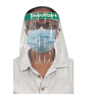 EnviroVisor Plastic Face Visor With Foam