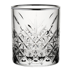 Utopia Timeless Vintage Gunmetal Rim DOF Tumbler 355ml/12.5oz