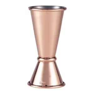 copper jigger/shot measure for 20ml and 40ml