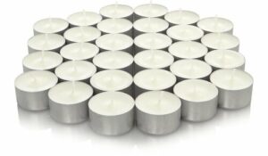 50x 8 Hour Burn Tea Light Candles-0