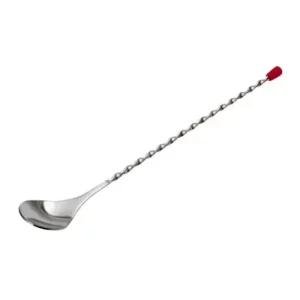 twisted metal drink mixing spoon