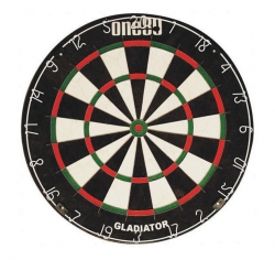 Gladiator Bristle Professional Dart Board Staple Free Spider