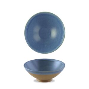 Churchill Super Vitrified Emerge Ramen Bowl - Oslo Blue - 6 Inch