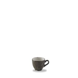 Churchill Super Vitrified Stonecast Patina Espresso Cup – Iron Black