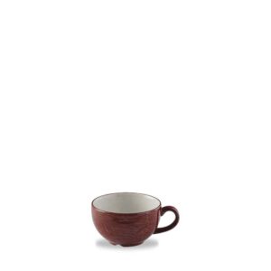 Churchill Super Vitrified Stonecast Patina Cappuccino Cup – Red Rust