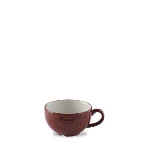 Churchill Super Vitrified Stonecast Patina Cappuccino Cup – Red Rust