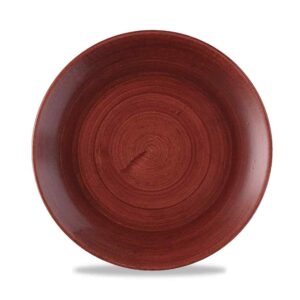 Churchill Super Vitrified Stonecast Patina Coupe Plate Red Rust 21.7cm/8.54"