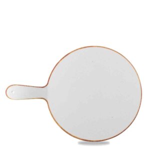 Churchill Super Vitrified Stonecast Melamine Round Handled Paddle – Barley White – 21.7 cm