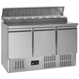 GSS435 Gastronorm Saladette Counter Stainless Steel-0