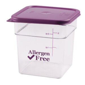 3.8L Allergen Square Storage Container