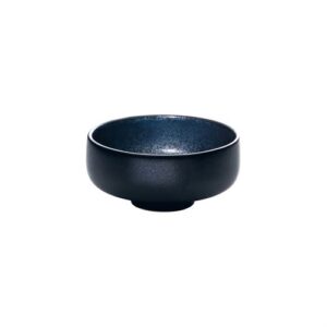 Nara Black Round Dip Dish