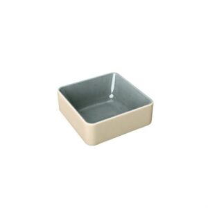 Nara Grey Deep Square Bowl