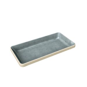 Nara Grey Flat Rectangular Bowl