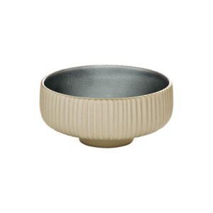 Nara Grey Relief Dip Dish