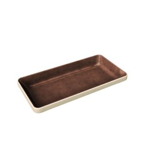 Nara BrownFlat Rectangular Bowl