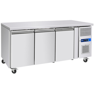 Prodis Professional Counter Freezer Three Door Stainless Steel