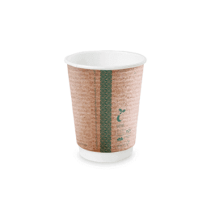 12oz double wall brown kraft cup, 89-Series-0