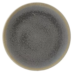 An image of a Dudson Evo Coupe Plate Granite 16.2cm6.4