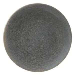 An image of a Dudson Evo Coupe Plate Granite 27.3cm10.75