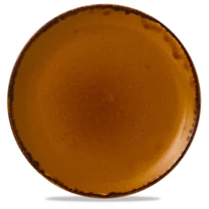 Dudson Harvest Coupe Plate Brown