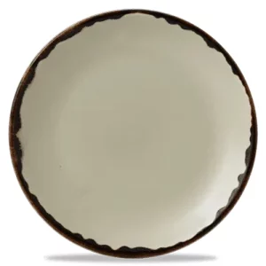 Dudson Harvest Coupe Plate Linen 16.5cm