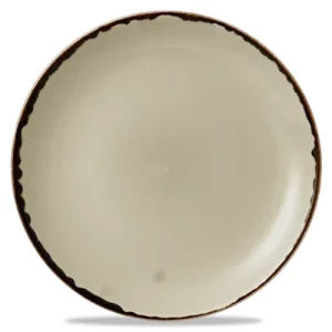 Dudson Harvest Coupe Plate Linen 21.7cm