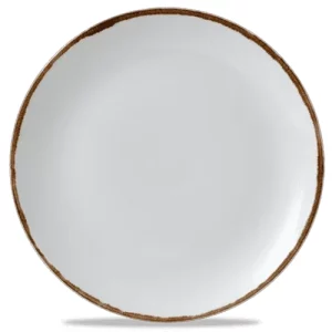 Dudson Harvest Coupe Plate Natural 26cm