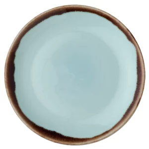 Dudson Harvest Coupe Plate Turquoise 16.5cm