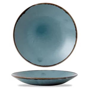 Dudson Harvest Deep Coupe Plate Blue