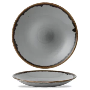 Dudson Harvest Deep Coupe Plate Grey