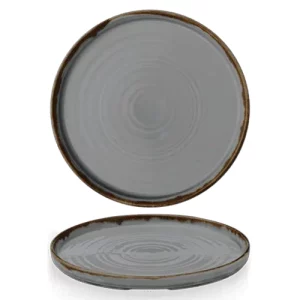 Dudson Harvest Walled Plate Grey