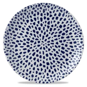 Dudson Terrazzo Coupe Plate Blue