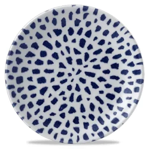 Dudson Terrazzo Coupe Plate Blue