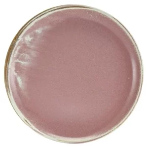 GenWare Terra Porcelain Coupe Plate Rose Pink