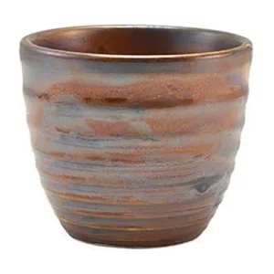 GenWare Terra Porcelain Dip Pot Rustic Copper 160ml/5.6oz