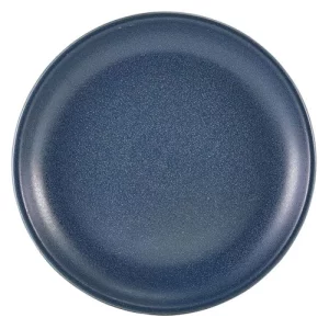 GenWare Terra Stoneware Coupe Plate Antigo Denim