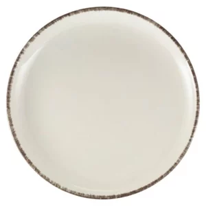 GenWare Terra Stoneware Coupe Plate Sereno Sereno Grey