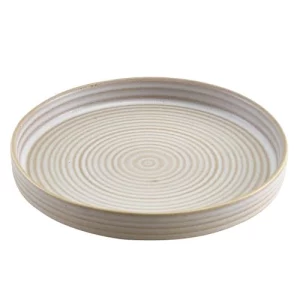 GenWare Terra Stoneware Presentation Plate Antigo Barley