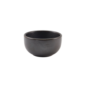 Terra Porcelain Black Round Bowl 11.5cm