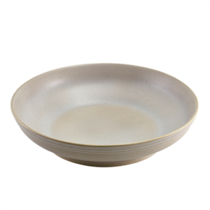 Terra Stoneware Antigo Barley Coupe Bowl 27.5cm