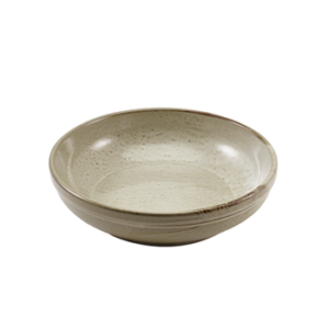 Terra Porcelain Grey Coupe Bowl 23cm