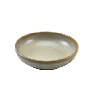 Terra Porcelain Matt Grey Coupe Bowl 20cm