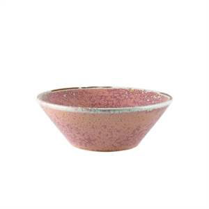 Terra Porcelain Rose Conical Bowl 14cm