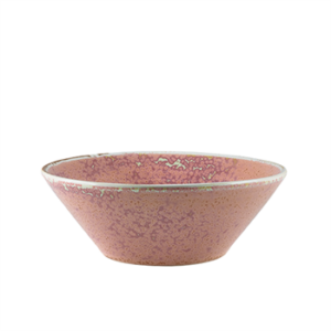 Terra Porcelain Rose Conical Bowl 16cm