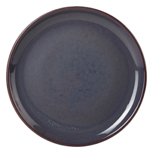 Terra Stoneware Rustic Blue Coupe Plate 19cm