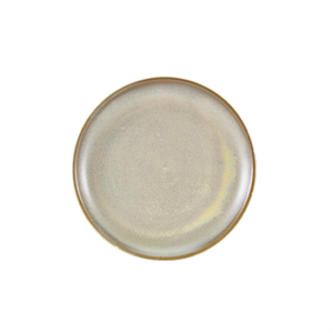 Terra Porcelain Matt Grey Coupe Plate 24cm