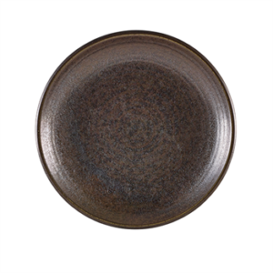 Terra Porcelain Black Deep Coupe Plate 25cm