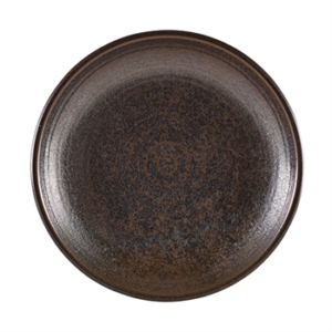 Terra Porcelain Black Deep Coupe Plate 28cm