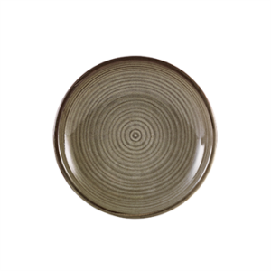 Terra Porcelain Grey Deep Coupe Plate 21cm